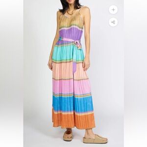 Anthropologie Current Air Striped Maxi Dress
